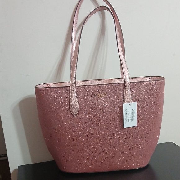 Kate Spade Pink Glimmer Tote NWT